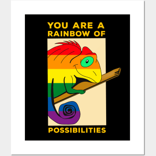 You are a rainbow of possibilities Posters and Art